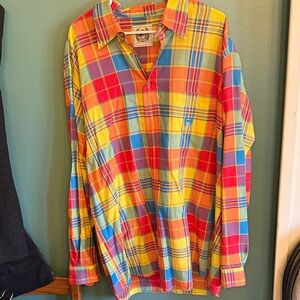Cinch Multicolor Plaid Casual Shirt